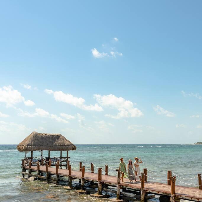 Casa Blanca By The Caribbean Sea Appartement Akumal Buitenkant foto